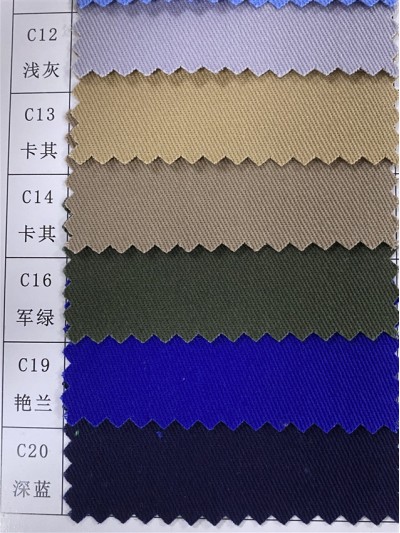 SC-CM C/C 16*12 / 108*56 270±5 純棉厚紗卡  側面照